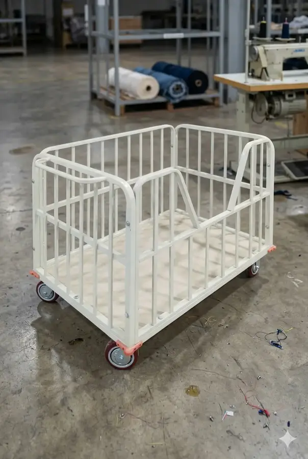 Xe đẩy bán thành phẩm xưởng dệt may MQ-D03